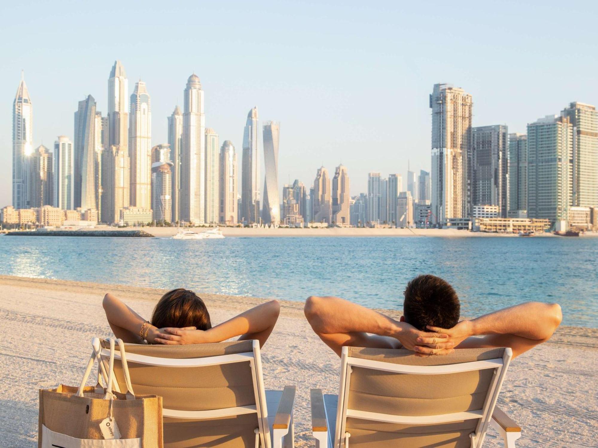Aparthotel Adagio Premium The Palm à Dubaï Extérieur photo